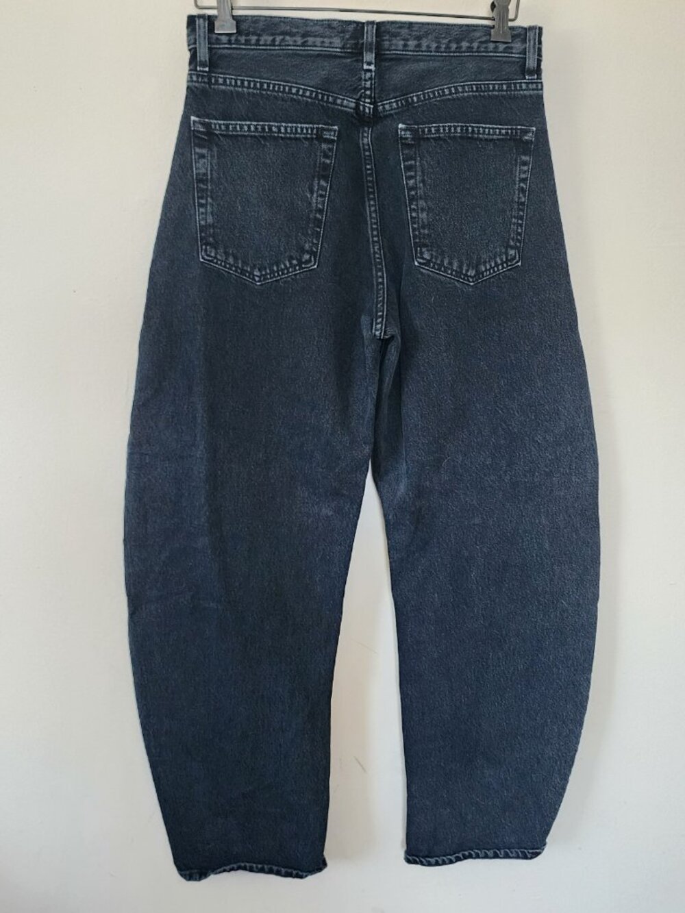 Womens Frame The Bubble Dark Wash Jeans Size 27 - Picture 9 of 9